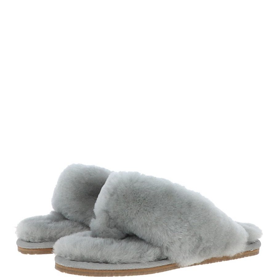 sheepskin flip flops